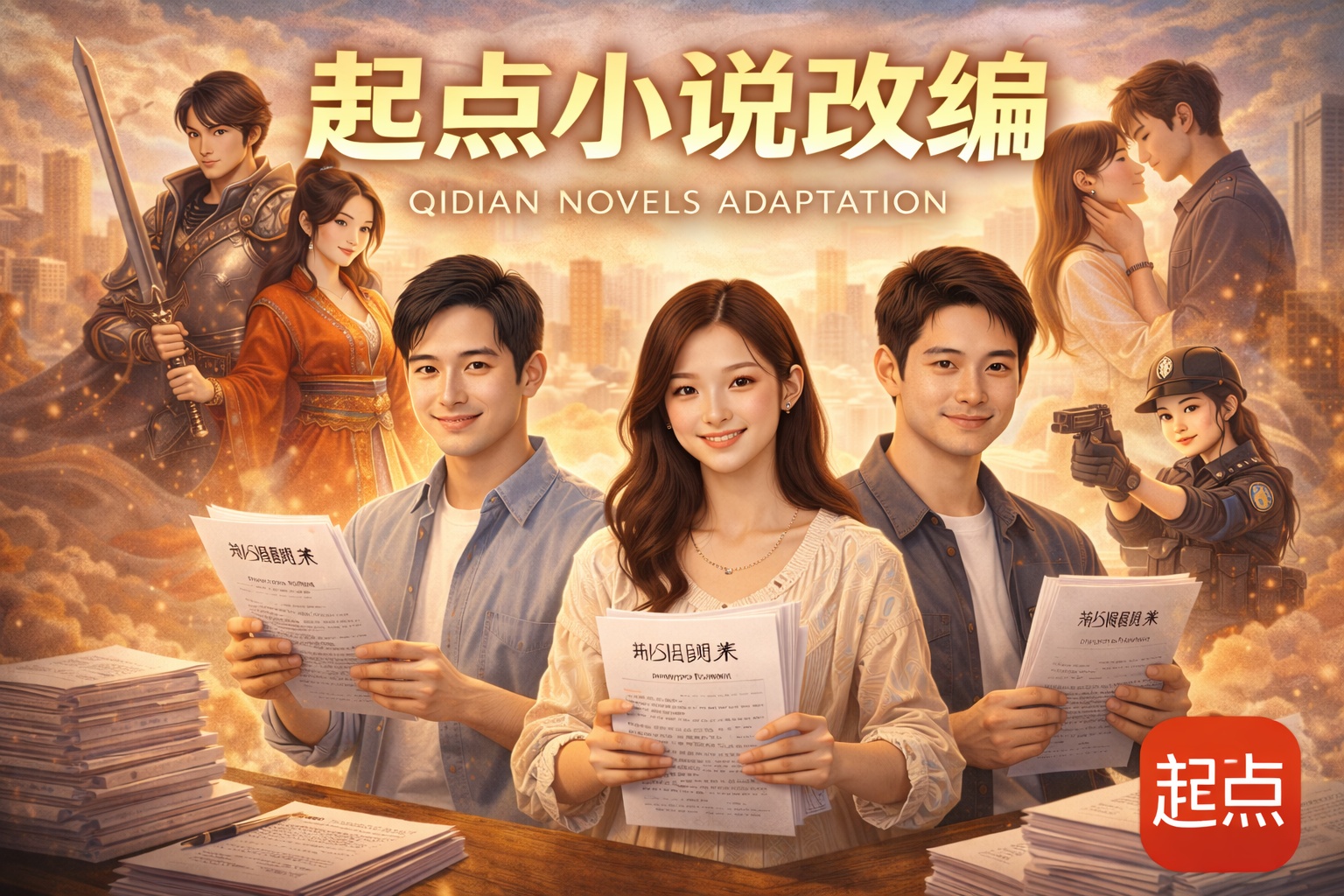 【IP改编】起点小说改编投稿要求